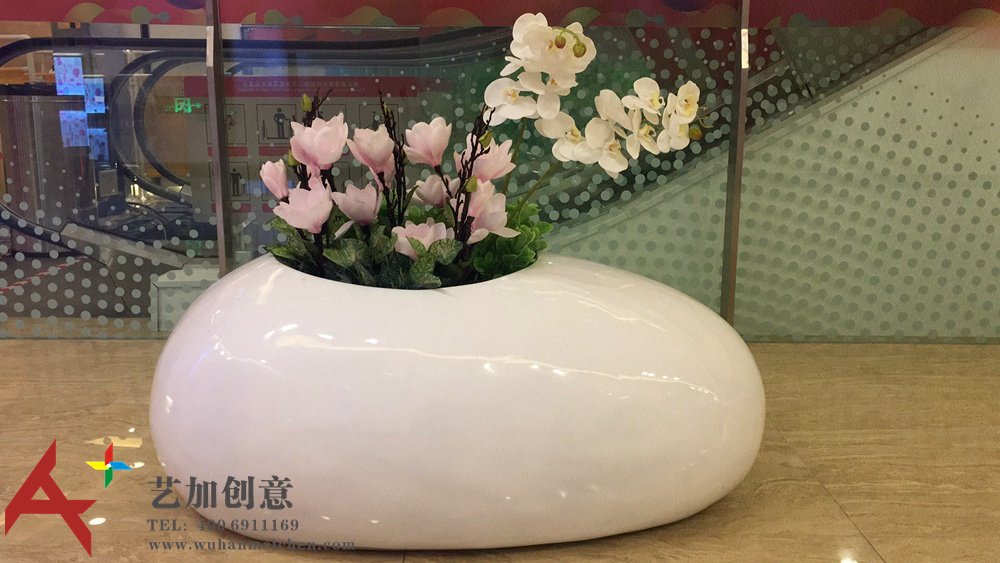 玻璃钢花缸座椅