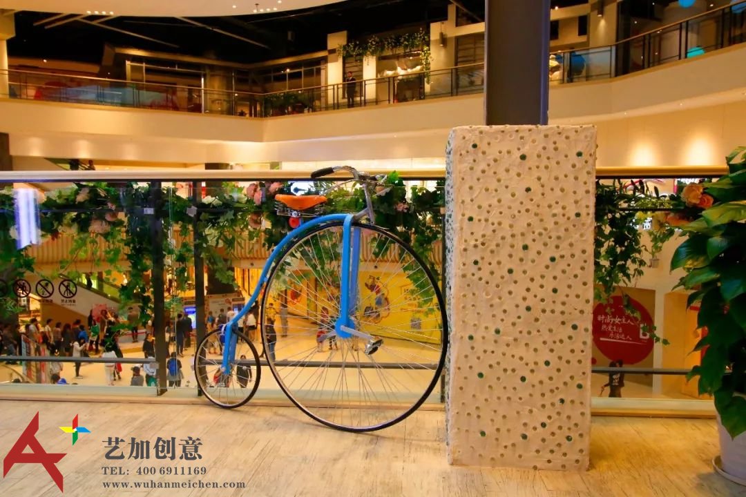 长风大悦城的“自然系”花艺美陈