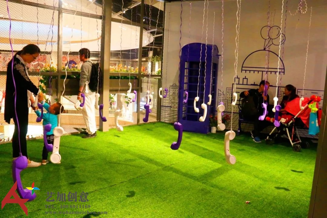 长风大悦城的“自然系”花艺美陈