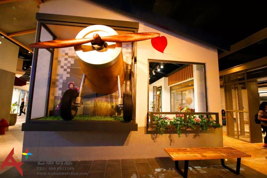 长风大悦城的“自然系”花艺美陈