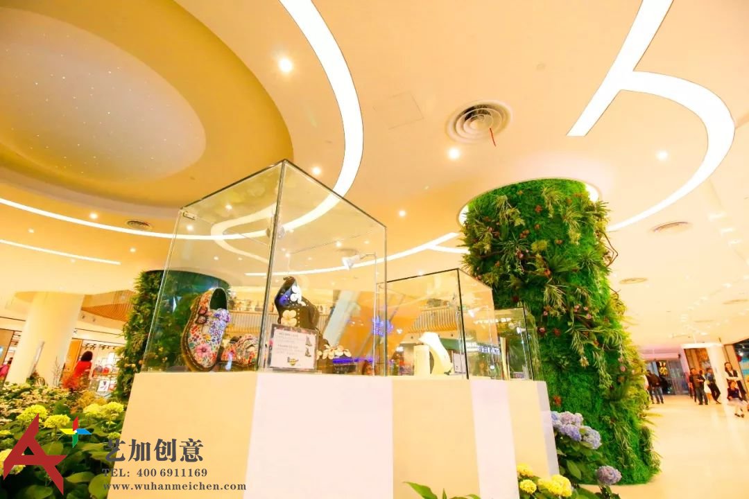 长风大悦城的“自然系”花艺美陈