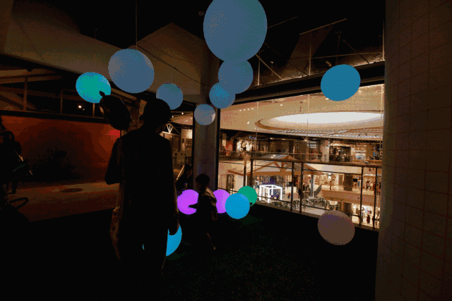 长风大悦城的“自然系”花艺美陈