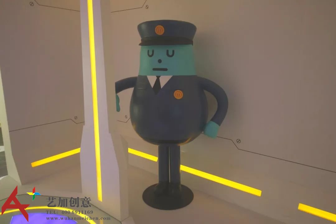 “黏黏怪物列车”主题美陈