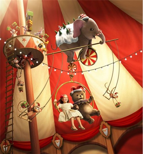 香港圣诞节美陈2016