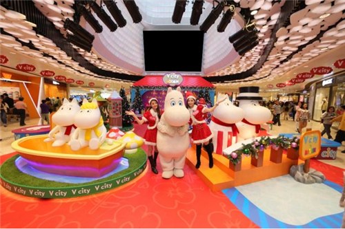 香港圣诞节美陈2016