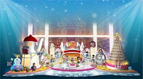 香港圣诞节美陈2016