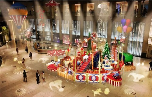 香港圣诞节美陈2016