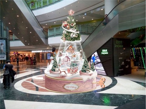 香港圣诞节美陈2016