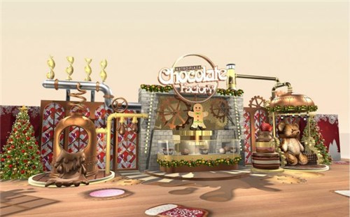 香港圣诞节美陈2016