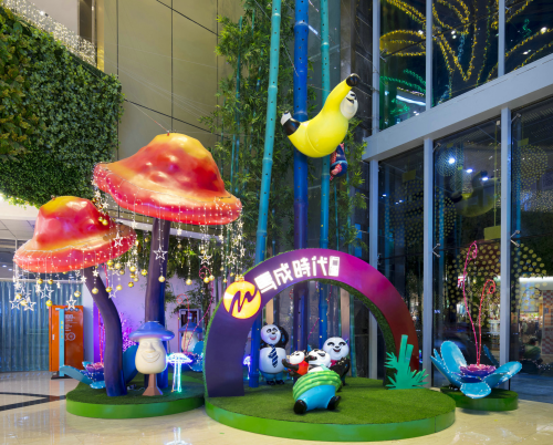 深圳商业美陈，助力马成时代广场再度腾飞！