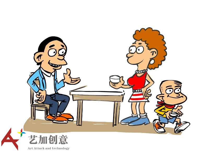 商业IP设计制作-一家人