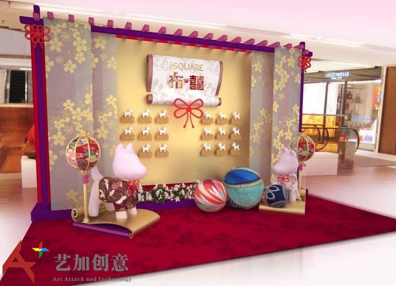 香港10大购物中心2018春节美陈方案抢鲜看3MCP新都城中心 香港10大购物中心2018春节美陈方案抢鲜看3MCP新都城中心