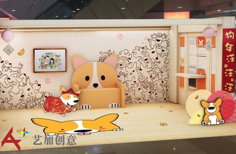 香港10大购物中心2018春节美陈方案抢鲜看5千色汇