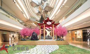 香港10大购物中心2018春节美陈方案抢鲜看