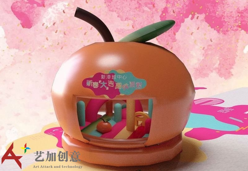 香港10大购物中心2018春节美陈方案抢鲜看2新港城中心