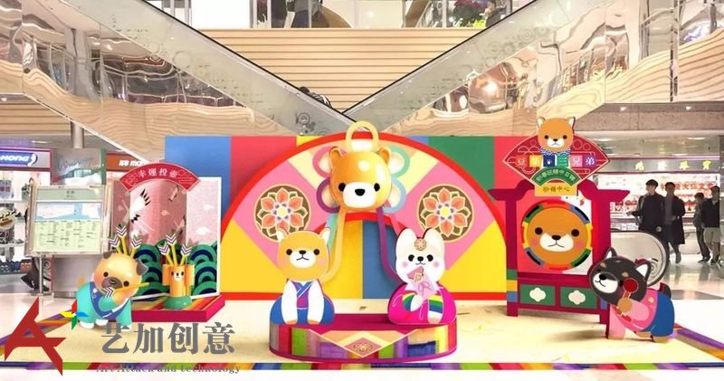 香港10大购物中心2018春节美陈方案抢鲜看4新城市广场