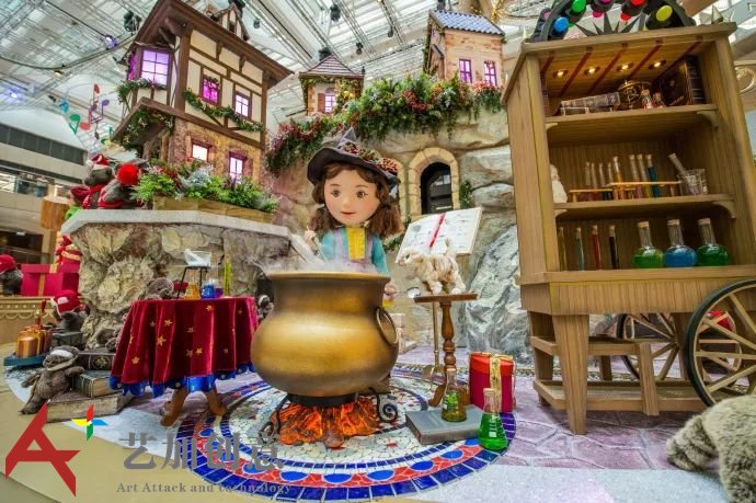 圣诞美陈赏析：香港置地广场