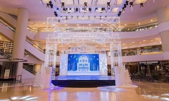 香港圣诞节美陈赏析