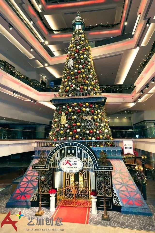 香港圣诞节美陈赏析