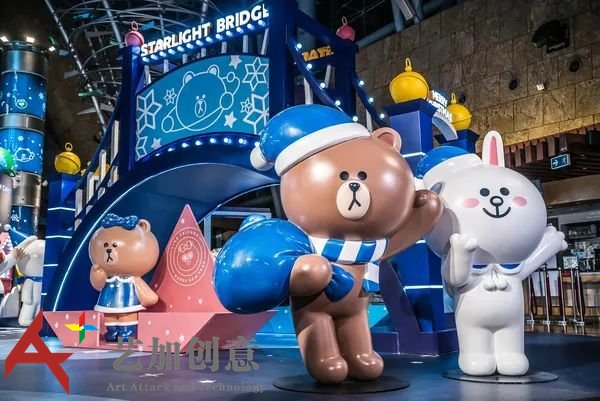 香港圣诞节美陈赏析