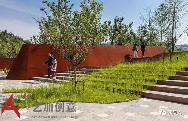 耐候钢在景观中的应用·看景观如何让景观“锈”色可餐
