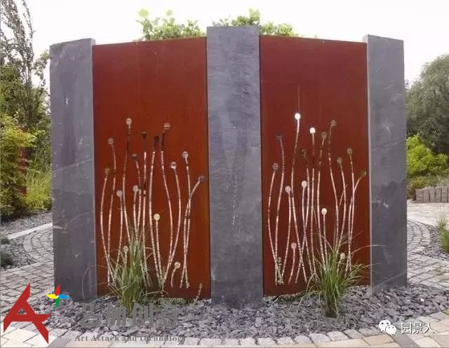 耐候钢在景观中的应用·看景观如何让景观“锈”色可餐