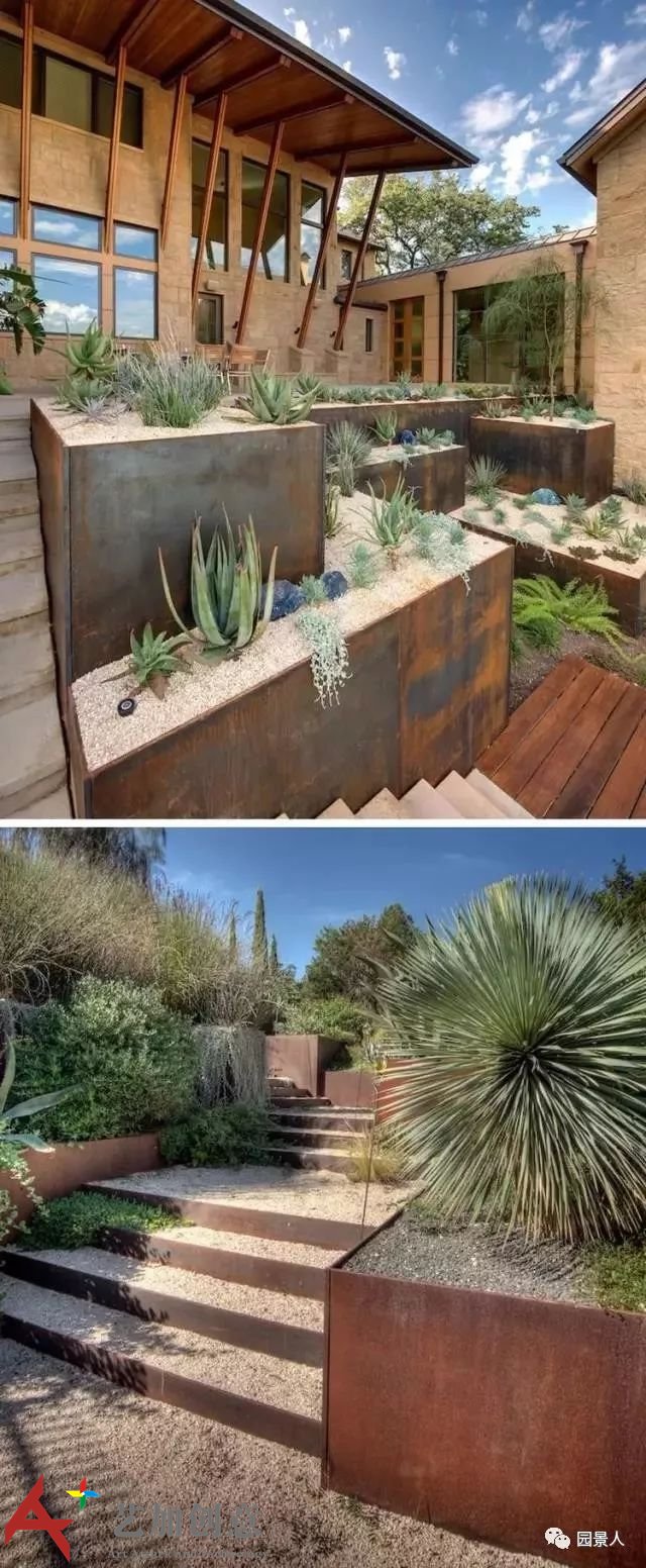 耐候钢在景观中的应用·看景观如何让景观“锈”色可餐