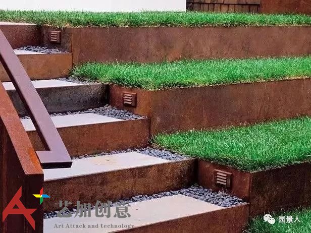 耐候钢在景观中的应用·看景观如何让景观“锈”色可餐