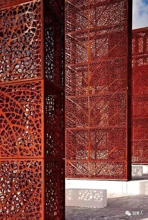 耐候钢在景观中的应用·看景观如何让景观“锈”色可餐