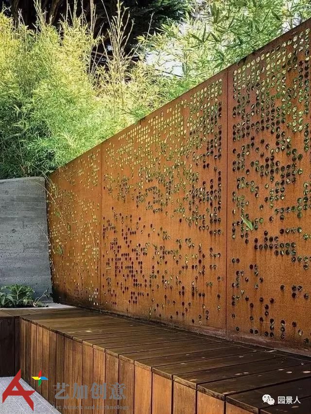 耐候钢在景观中的应用·看景观如何让景观“锈”色可餐