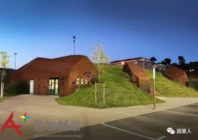 耐候钢在景观中的应用·看景观如何让景观“锈”色可餐