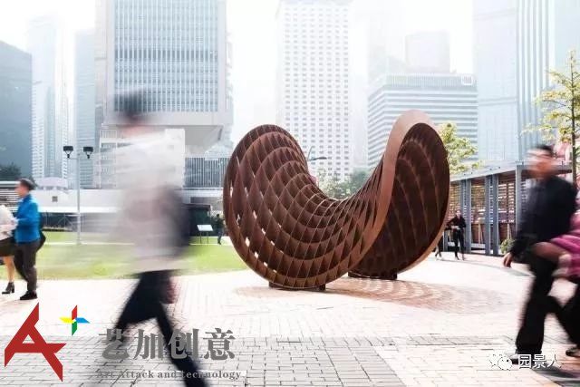 耐候钢在景观中的应用·看景观如何让景观“锈”色可餐