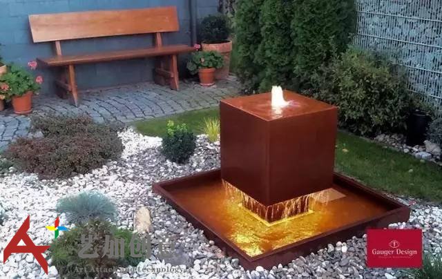 耐候钢在花园景观中的应用案例赏析 耐候钢在花园景观中的应用案例赏析