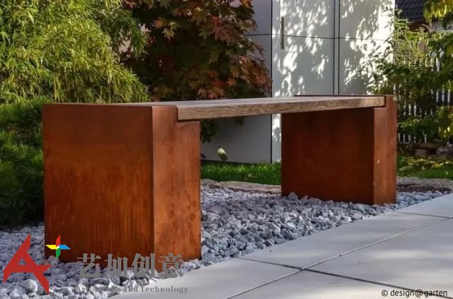 耐候钢在花园景观中的应用案例赏析 耐候钢在花园景观中的应用案例赏析