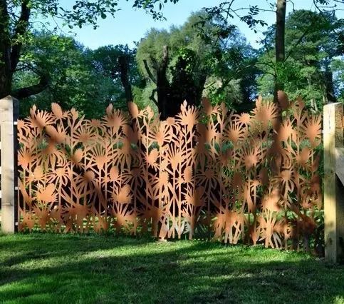 耐候钢在花园景观中的应用案例赏析 耐候钢在花园景观中的应用案例赏析