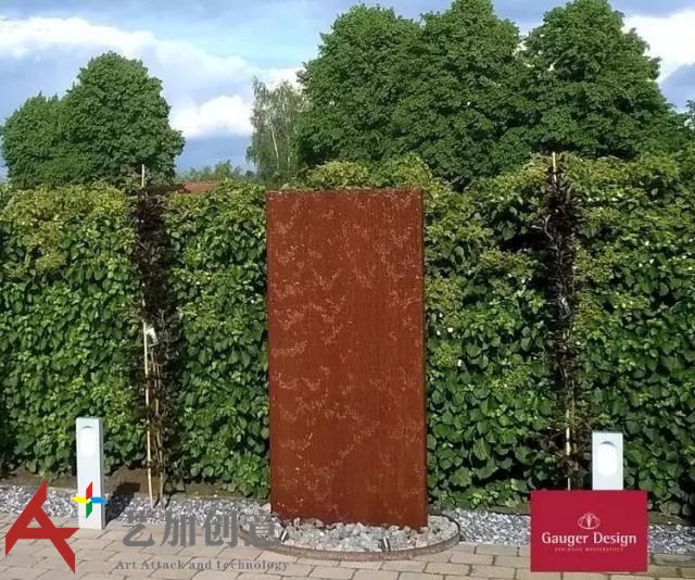 耐候钢在花园景观中的应用案例赏析 耐候钢在花园景观中的应用案例赏析