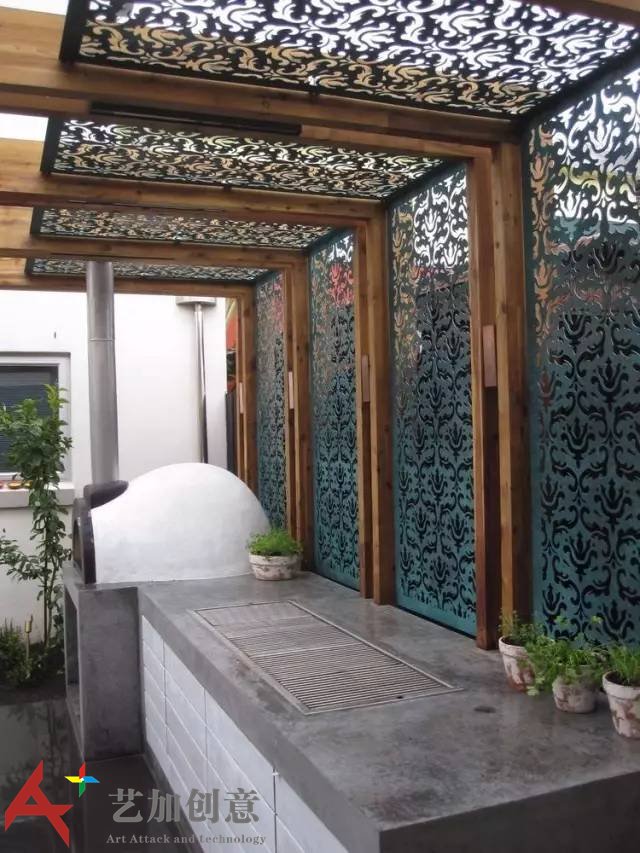 耐候钢在花园景观中的应用案例赏析 耐候钢在花园景观中的应用案例赏析