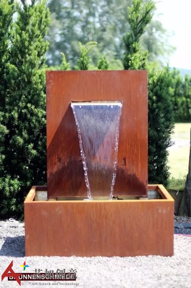 耐候钢在花园景观中的应用案例赏析 耐候钢在花园景观中的应用案例赏析