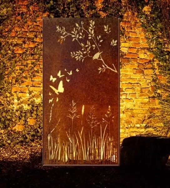 耐候钢在花园景观中的应用案例赏析 耐候钢在花园景观中的应用案例赏析