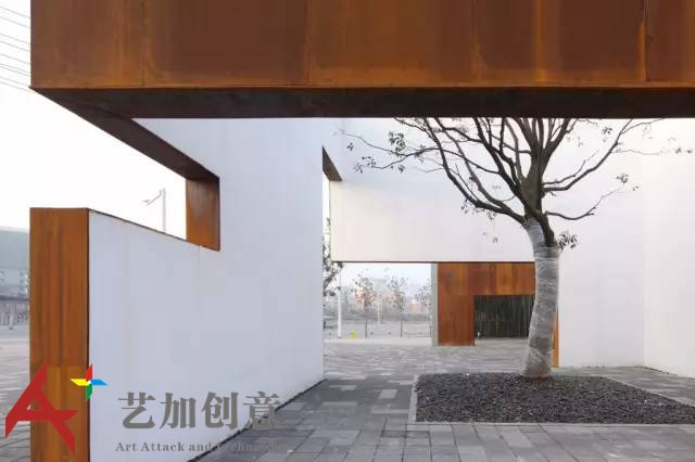 耐候钢的应用:有记忆的建筑,有故事的材料,有生命的装饰 耐候钢的应用:有记忆的建筑,有故事的材料,有生命的装饰