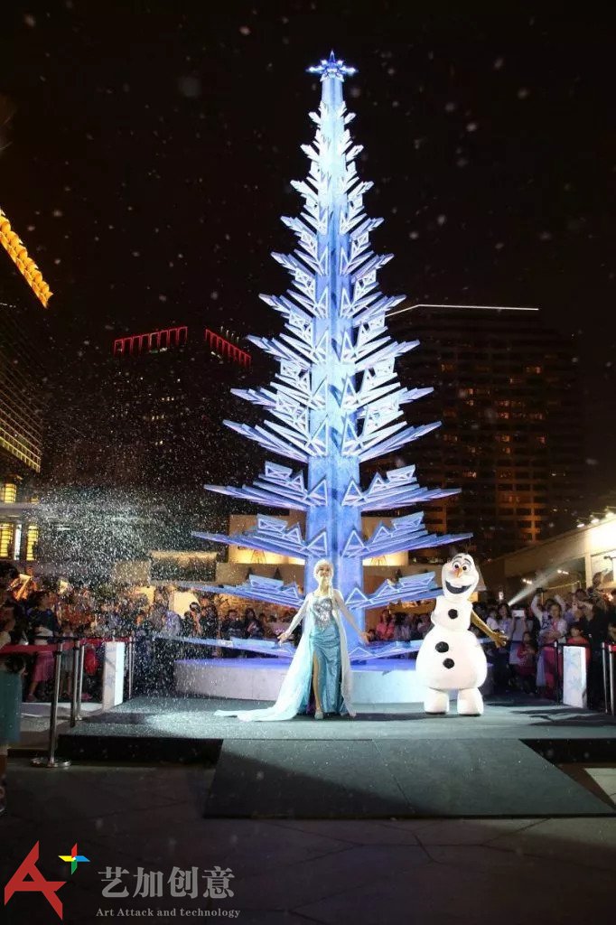 台湾2017年圣诞美陈灯饰