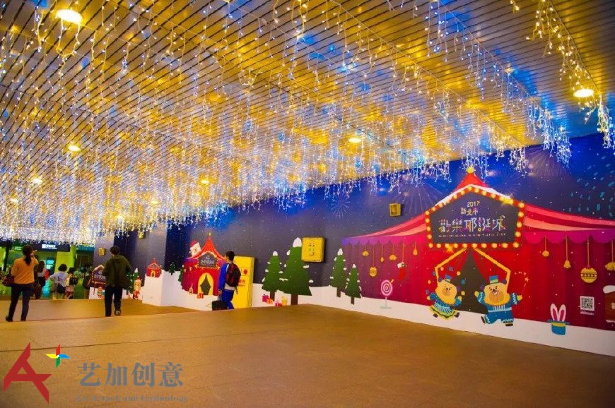 台湾2017年圣诞美陈灯饰