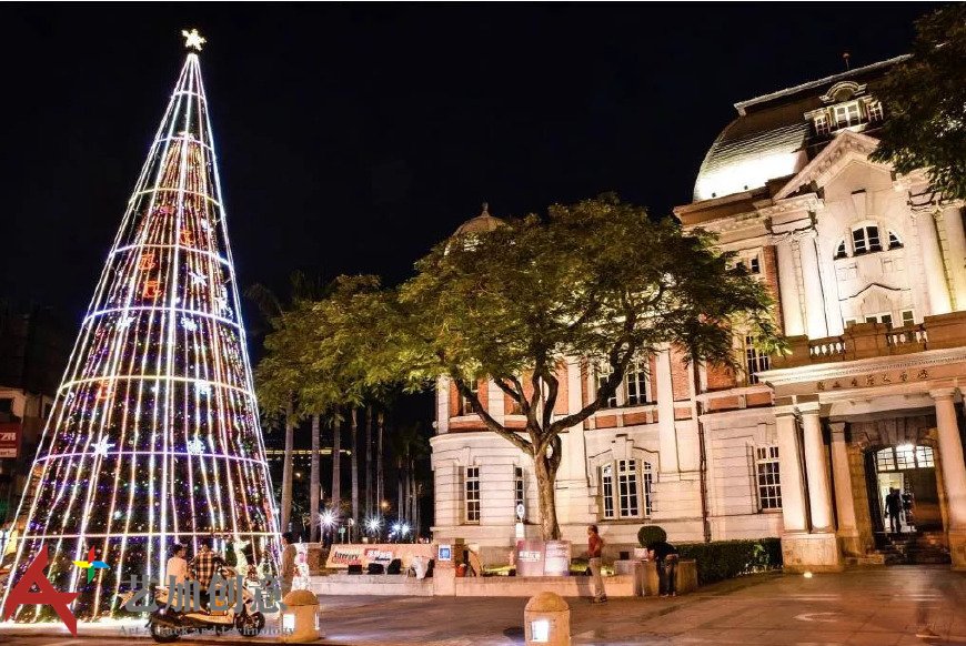 台湾2017年圣诞美陈灯饰