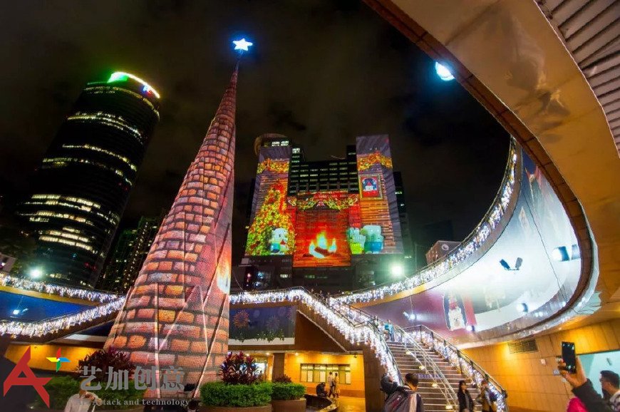 台湾2017年圣诞美陈灯饰