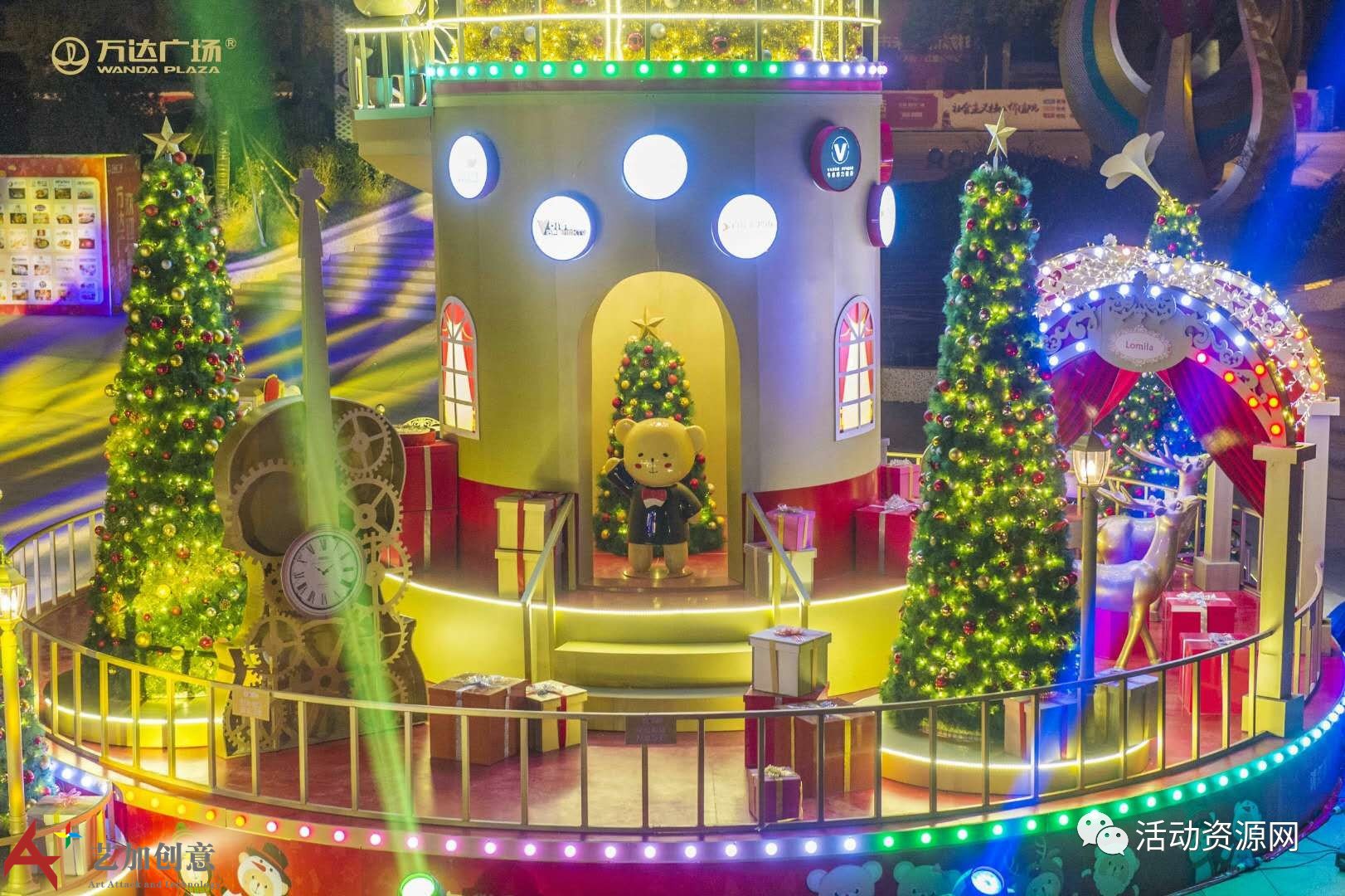 2017年武汉圣诞节美陈展示