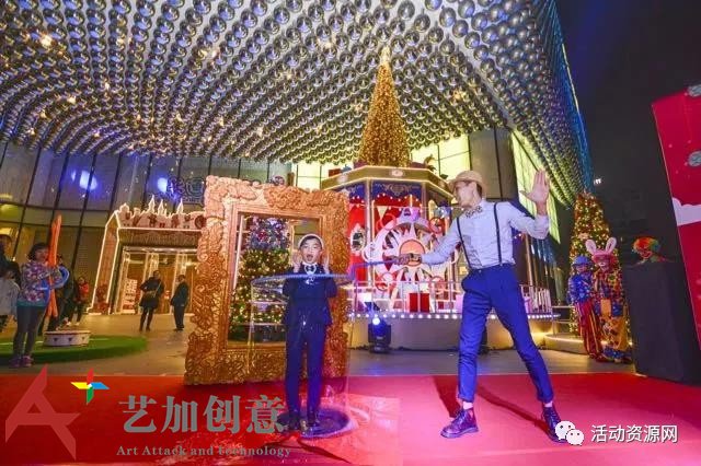 2017年武汉圣诞节美陈展示