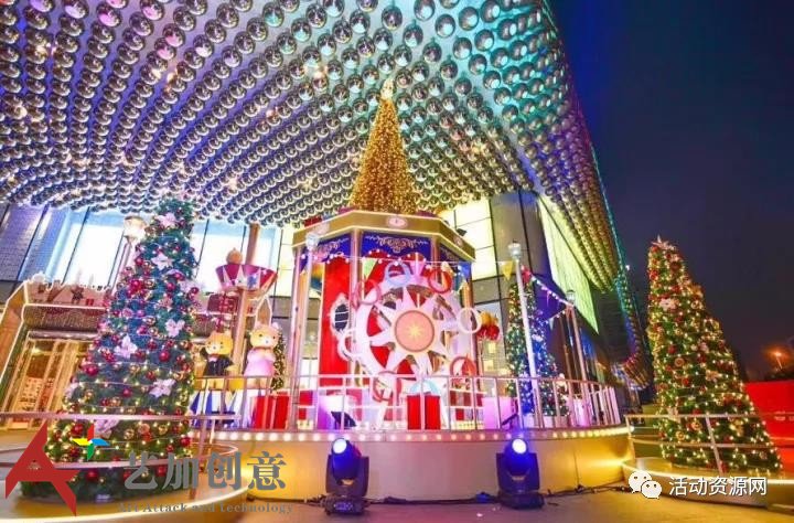 2017年武汉圣诞节美陈展示